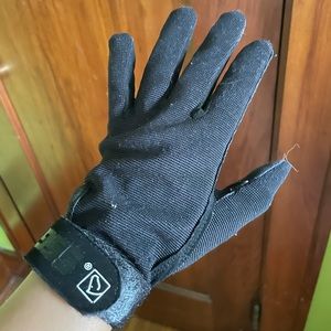 black ssg horse riding gloves